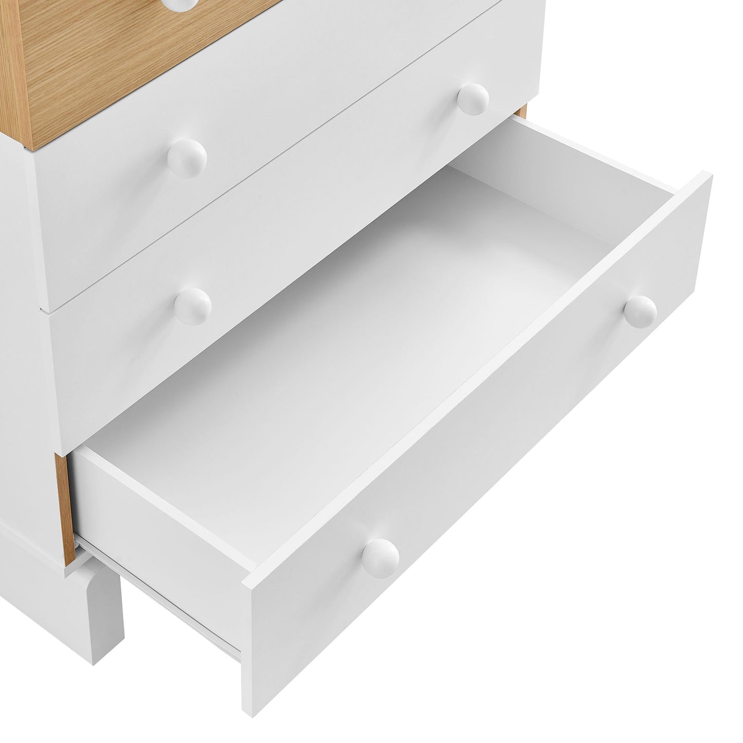 Nolia 6-Drawer Color Block Dresser Chest