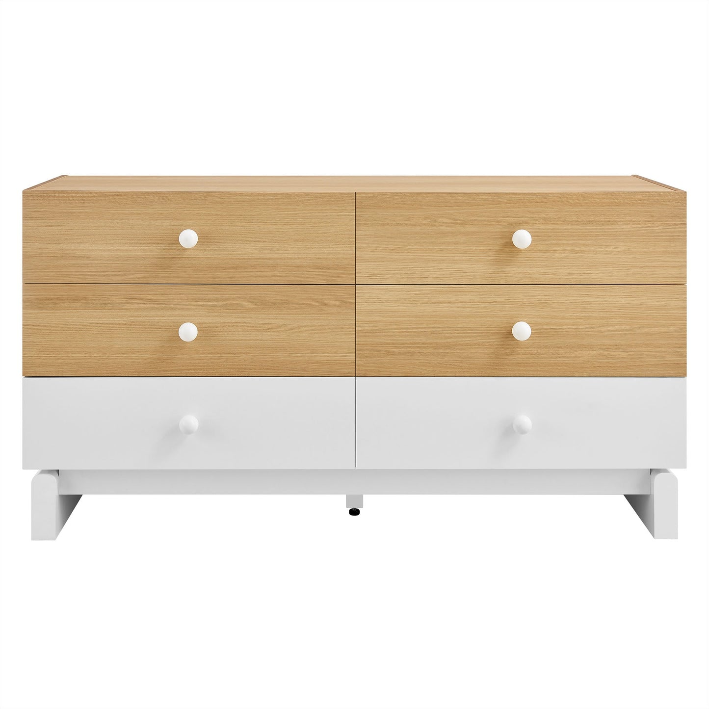 Nolia 6-Drawer Color Block Dresser