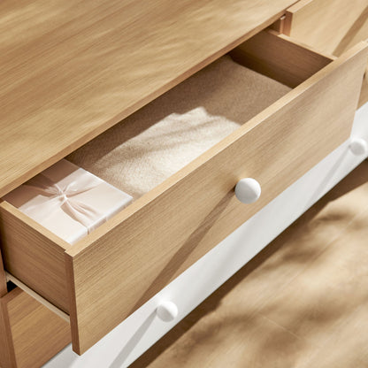 Nolia 6-Drawer Color Block Dresser