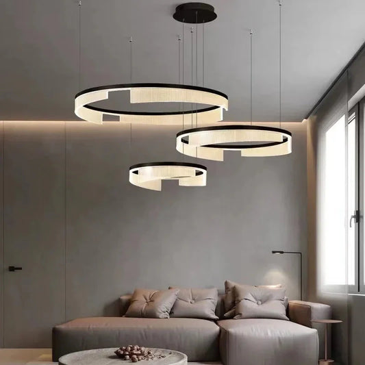 Mae Led Ring Chandelier