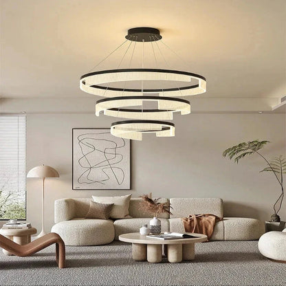 Mae Led Ring Chandelier