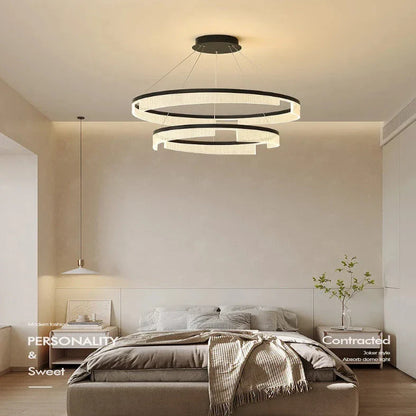 Mae Led Ring Chandelier