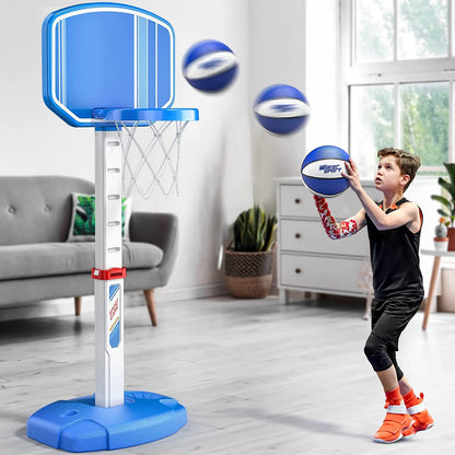 EMFURN Poolside Basketball Hoop | Pool Basketball Hoop Above-Ground