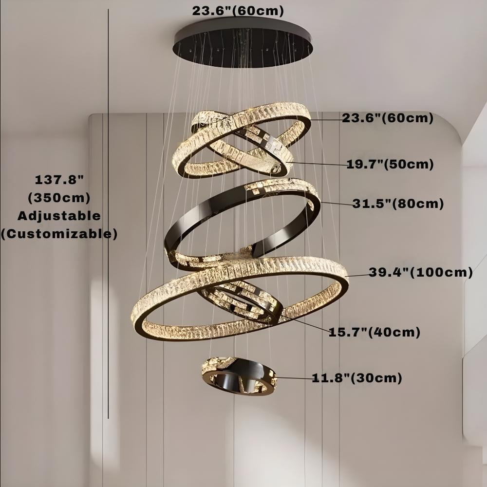 Malen Multi Ring Pendant Light