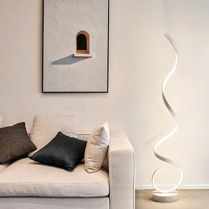 Marya LED Wavy Floor Lamp