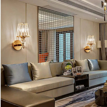 Mavis Wall Lights with Crystals