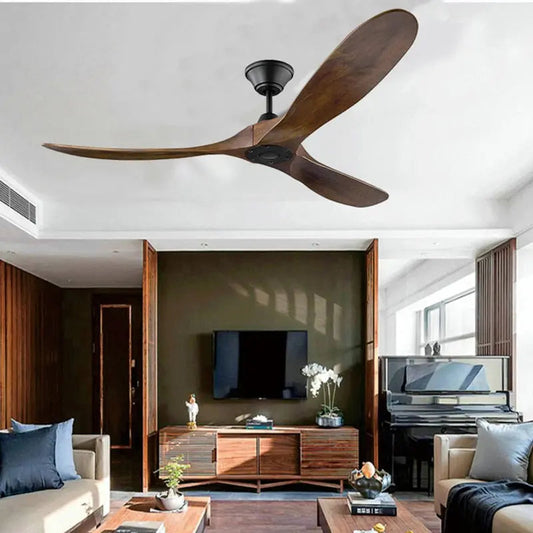 Modern Bamboo Ceiling Fan