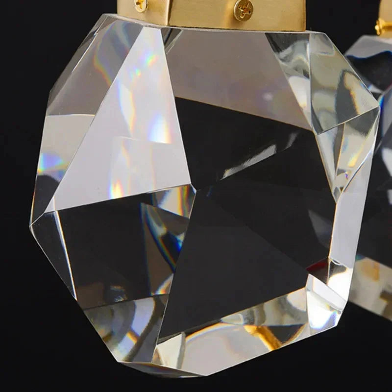 Classic Crystal Chandelier for High Ceiling Living Room