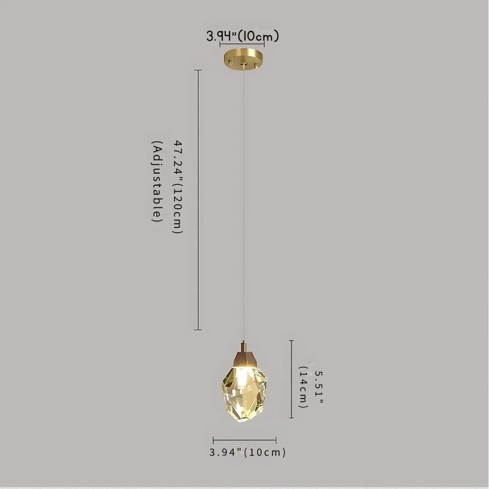 Classic Crystal Chandelier for High Ceiling Living Room