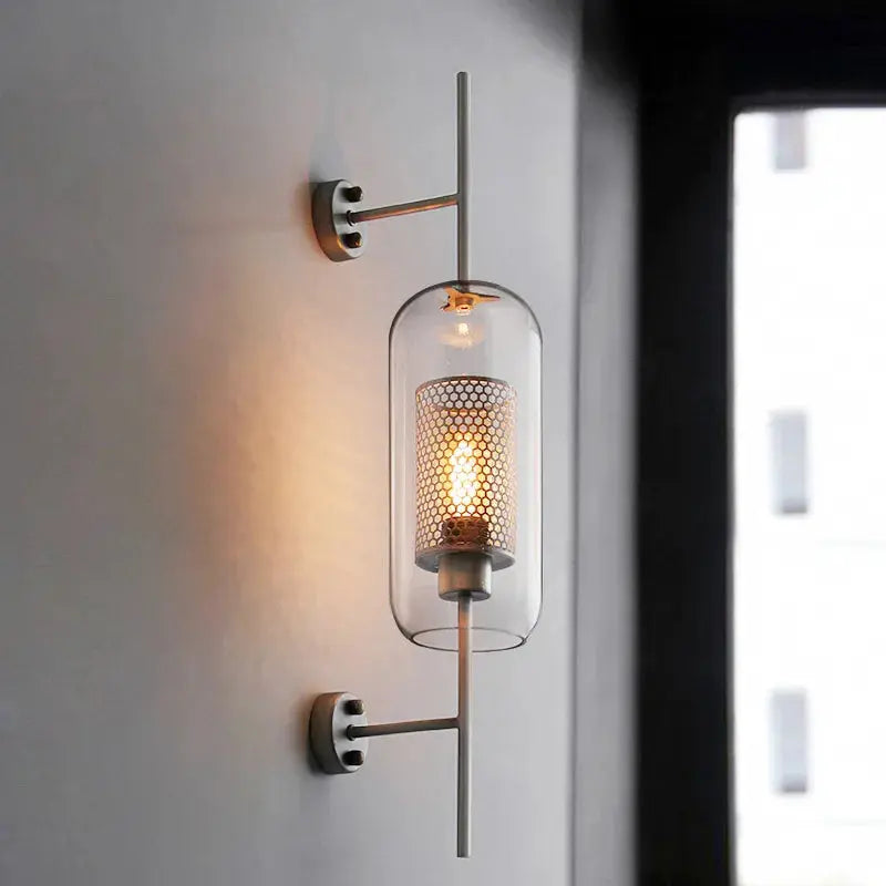 Modern Glass Art Deco Wall Lights