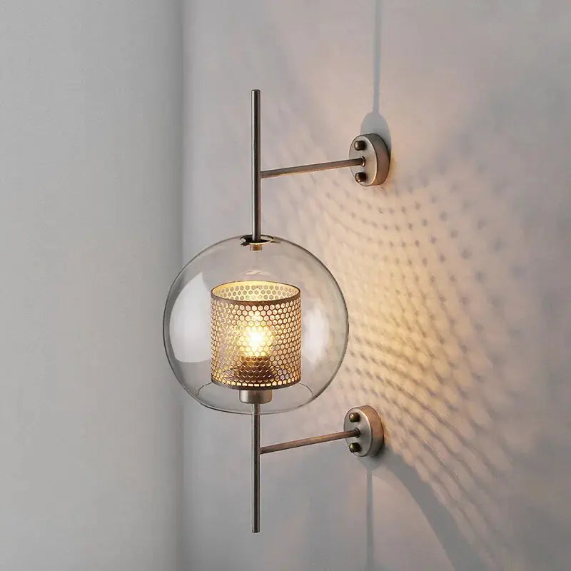 Modern Glass Art Deco Wall Lights