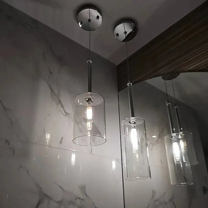 Modern Glass Bathroom Pendant Lighting