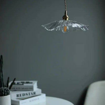 Modern Glass Flower Pendant Lights