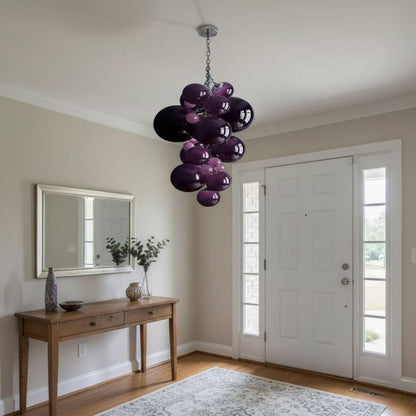 Vexo Modern Large Glass Bubble Chandelier
