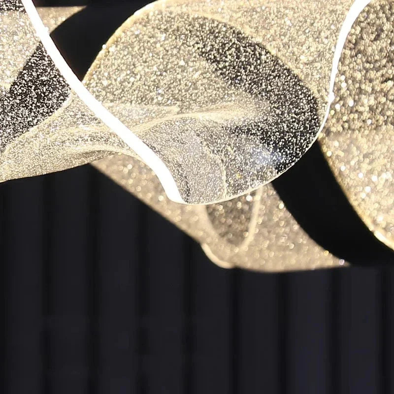 Modern Ocean Wave Pendant Chandelier for Kitchen