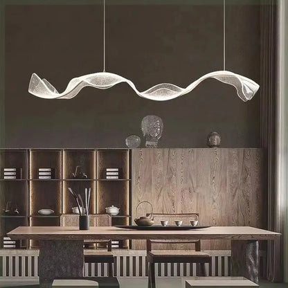 Modern Ocean Wave Pendant Chandelier for Kitchen