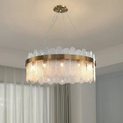 Modern Rock Crystal Chandelier