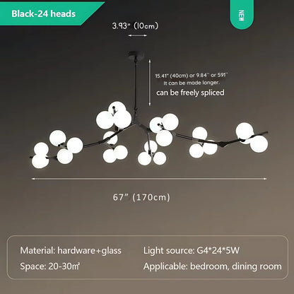Lio Modern Tree Branch Ceiling Light Fixture
