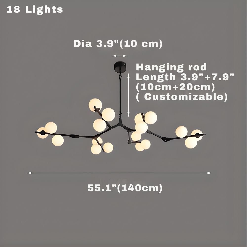 Lio Modern Tree Branch Ceiling Light Fixture