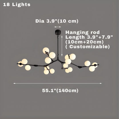 Lio Modern Tree Branch Ceiling Light Fixture