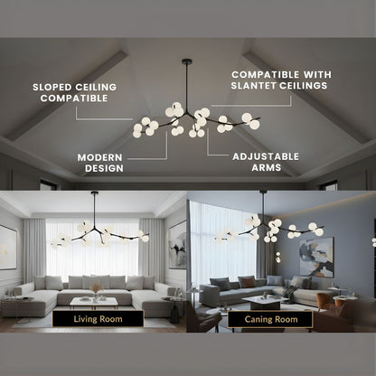 Lio Modern Tree Branch Ceiling Light Fixture