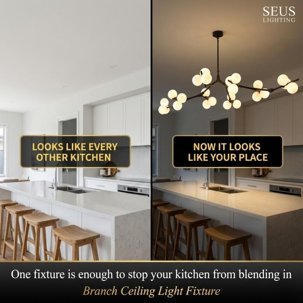 Lio Modern Tree Branch Ceiling Light Fixture