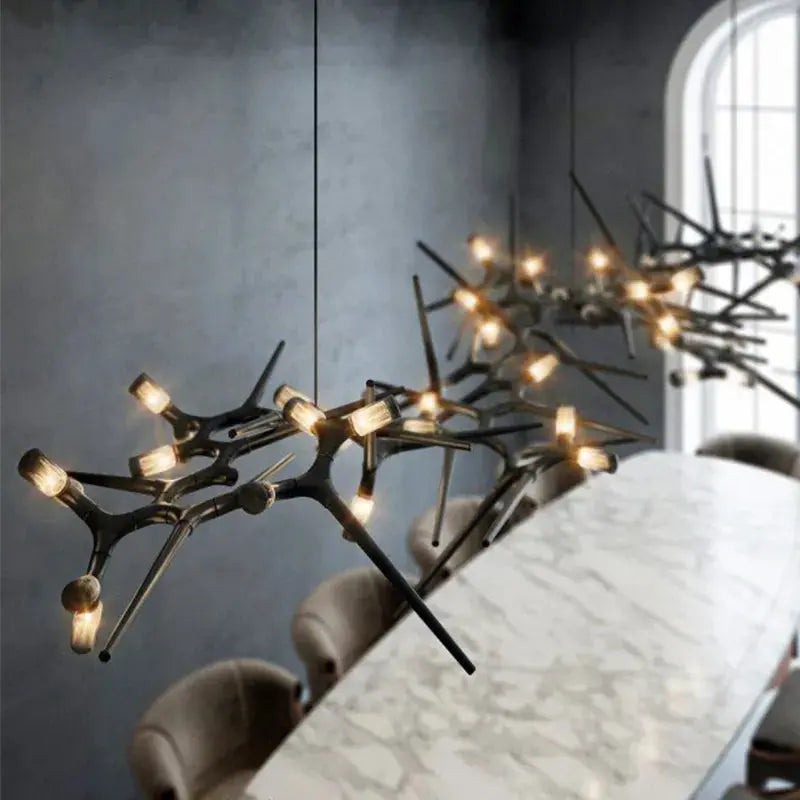 Modern Trendy Dining Room Lighting