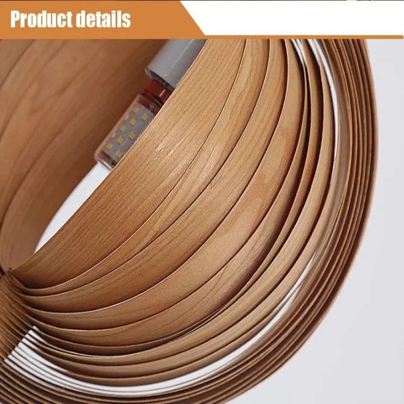 Nia Wood Staircase Chandelier