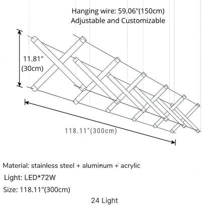 Nina Contemporary LED Kitchen Island Light