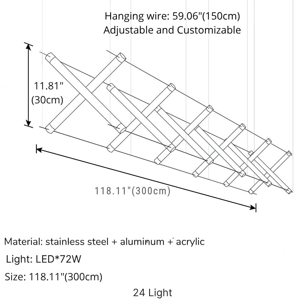 Classic Contemporary LED Kitchen Island Light