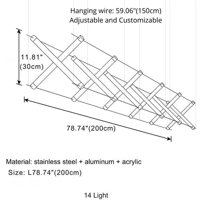 Classic Contemporary LED Kitchen Island Light