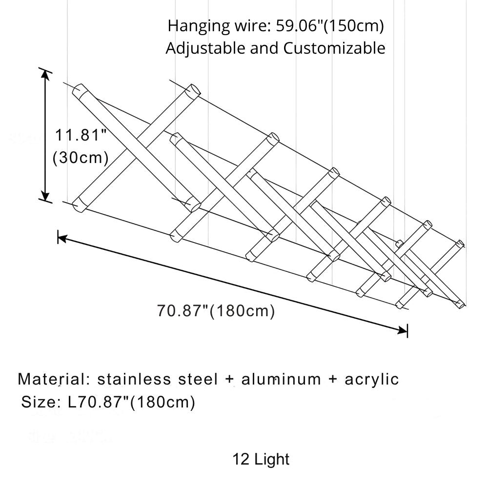 Nina Contemporary LED Kitchen Island Light