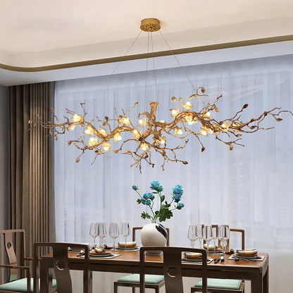 Noa Flower Branch Chandelier