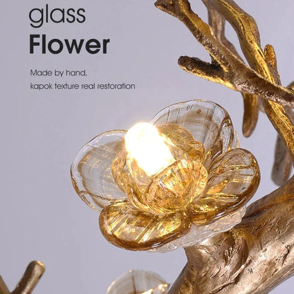 Noa Flower Branch Chandelier