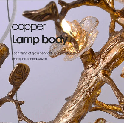 Noa Flower Branch Chandelier