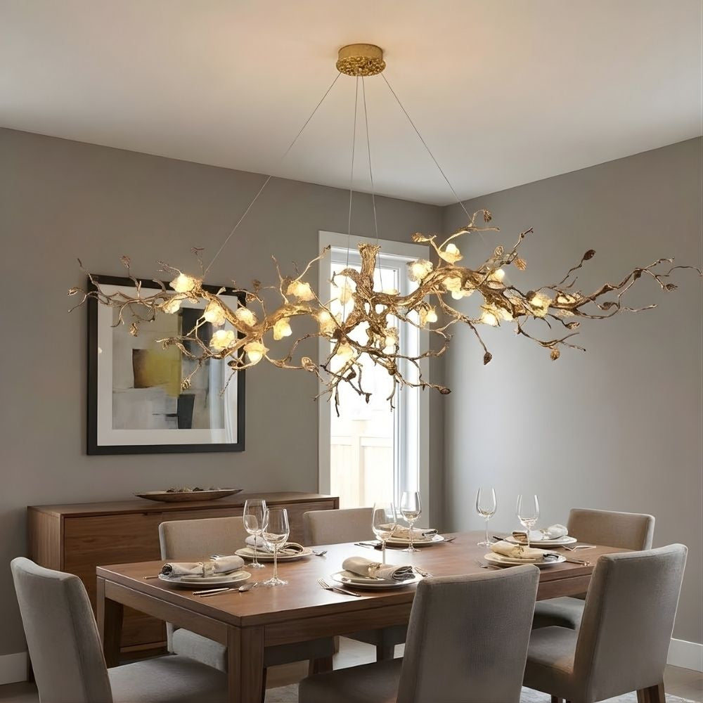 Noa Flower Branch Chandelier