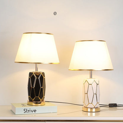 Elegant Ceramic Bedside Table Lamp