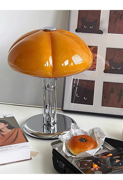 PumpkinGlow™ Nordic Bedside Table Lamp
