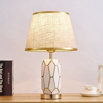Elegant Ceramic Bedside Table Lamp
