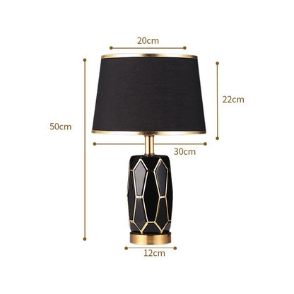 Elegant Ceramic Bedside Table Lamp