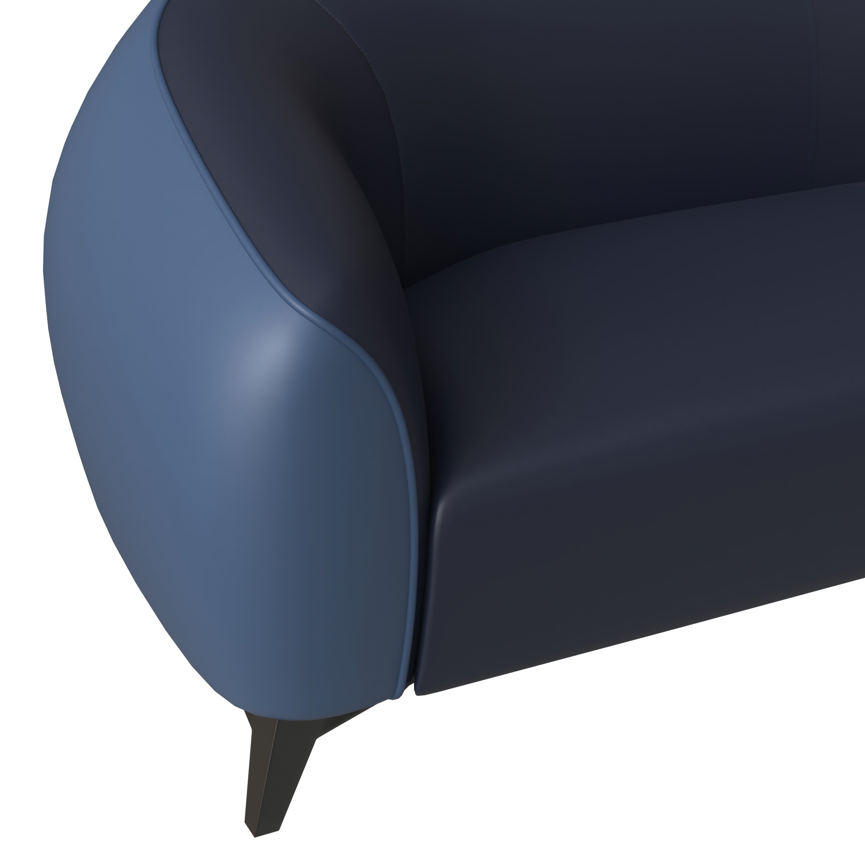 Opula Collection Three Seater Sofa In Blue