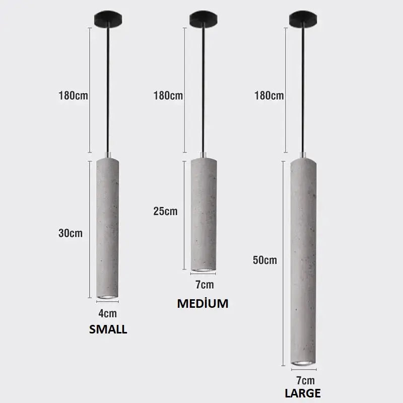 Octavia Concrete Pendant Light