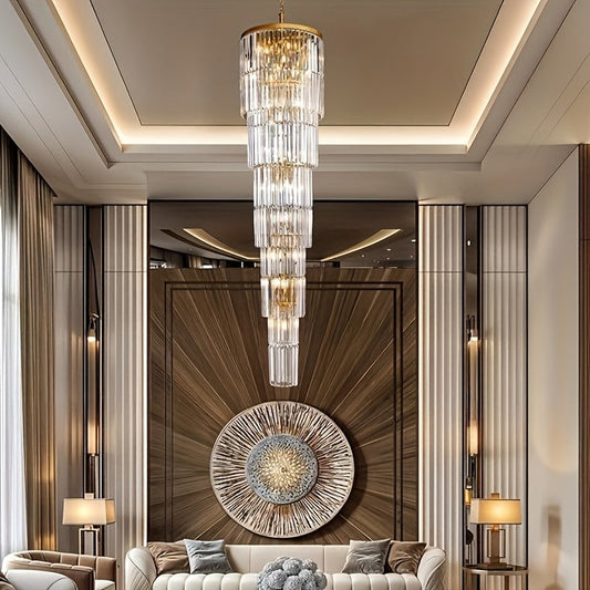 Oly Crystal Staircase Chandelier