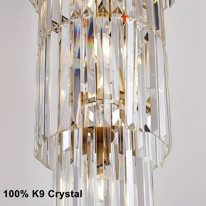 Modern Crystal Staircase Chandelier