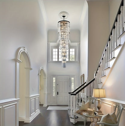 Modern Crystal Staircase Chandelier