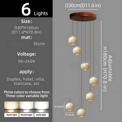 Orva Multi Globe Pendant Light