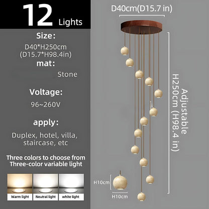 Orva Multi Globe Pendant Light