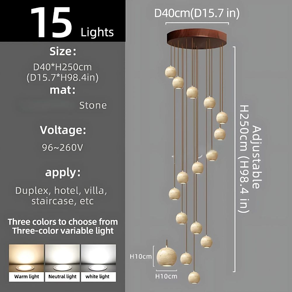 Orva Multi Globe Pendant Light