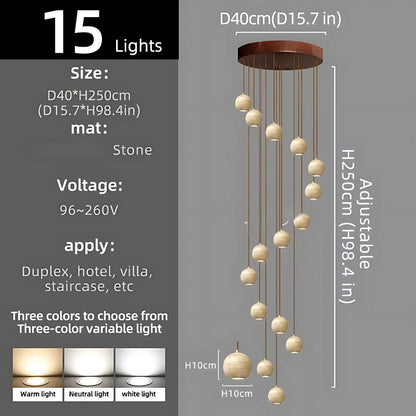 Orva Multi Globe Pendant Light