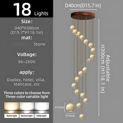 Orva Multi Globe Pendant Light